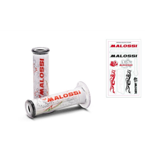 [6919245.W0] Puños Malossi tribal blancos - abiertos