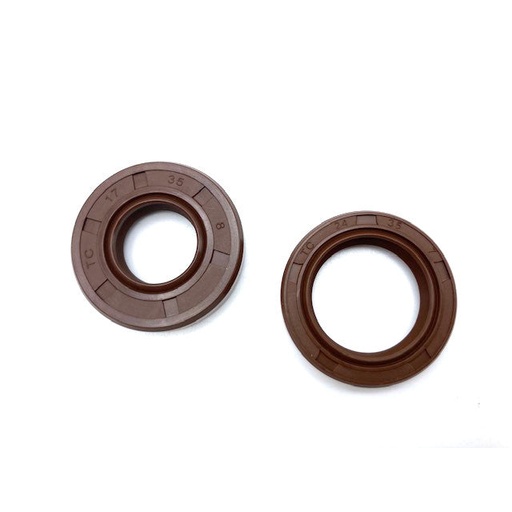 [VCR-RD72188/FKM] Retenes de cigüeñal Minarelli AM6 17x35x8 / 24x35x7 Viton FKM VOCA