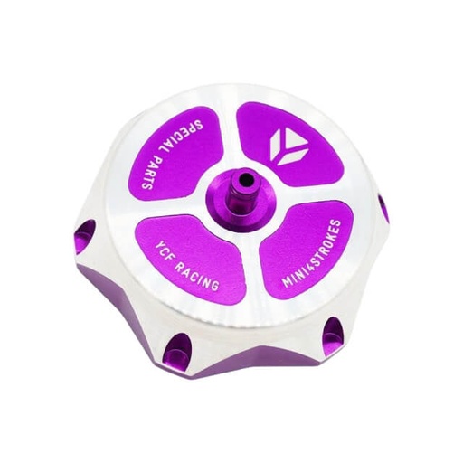 [BOUCHONALU-PU] Tapón depósito de gasolina Pitbike YCF - violeta