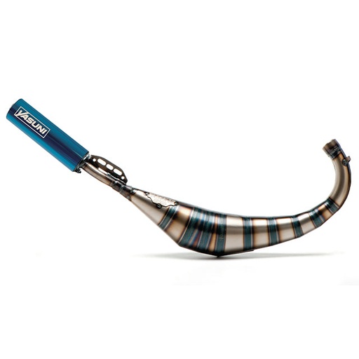 [TUB809TD] Escape Yasuni R3 Beta RR-T / Derbi Senda / Rieju SMX/MRX / Yamaha DT - azul