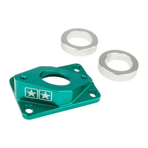 [S6-3318807/TU] Tobera de admisión Derbi / Minarelli AM6 Stage6 High Flow MK2 d=28mm - turquesa