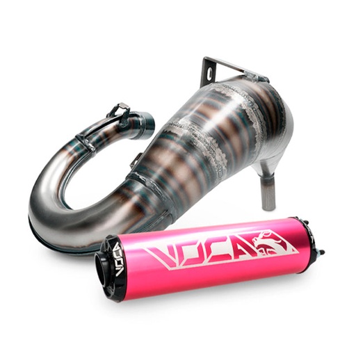 [VCR-RD36188/PIBK] Escape Rieju MRX/RR / MH Furia Cross Rookie 50/70cc Voca (CE) - silenciador rosa