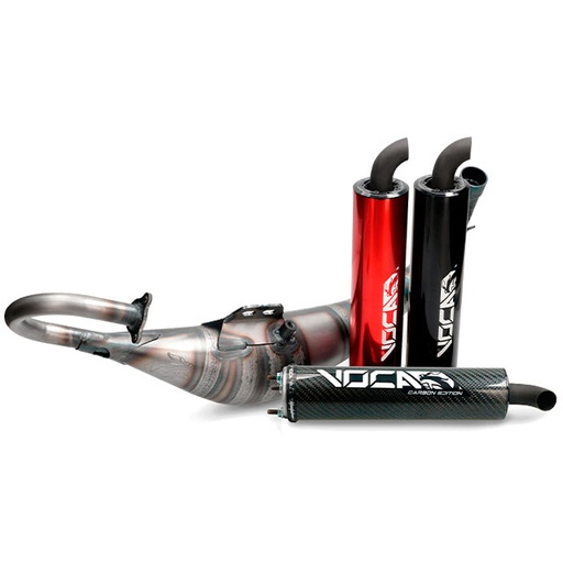 [VCR-RD40166.00.RT/CA] Escape Minarelli horizontal Combat R/T Voca Racing - silenciador carbono