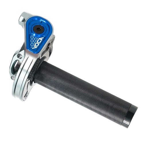 [VCR-RD13.90QUICK/BL] Mando de gas VOCA Bestia CNC 90º - azul