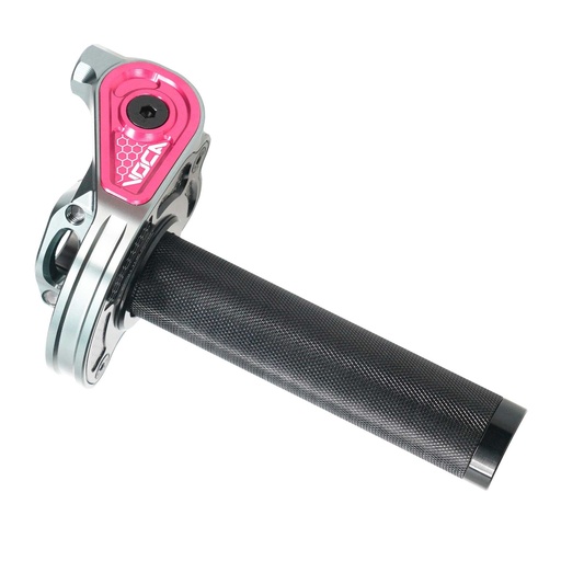 [VCR-RD13.90QUICK/PI] Mando de gas VOCA Bestia CNC 90º - rosa