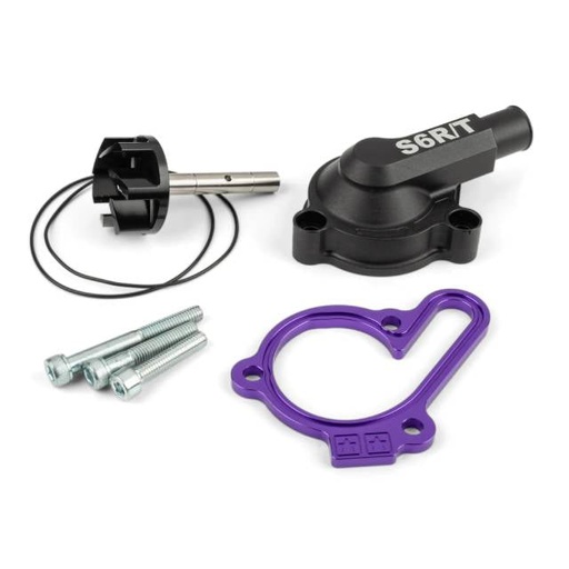 [S6-SSP593WP/PU] Bomba de agua large flow con tapa Derbi Euro 3 / 4 Stage6 - violeta