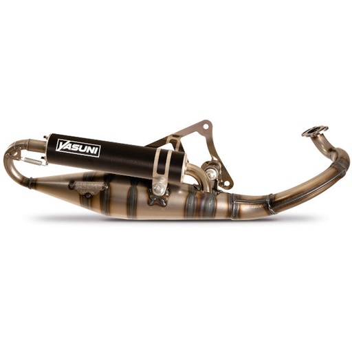 [TUB225B-RPRO] Escape Yasuni R PRO Peugeot horizontal / Morini scooter (CE) - negro