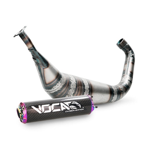 [VCR-RD35188.01.CATI] Escape Minarelli AM6 Racing BigBore 90cc VOCA - silenciador cazoleta neocromado