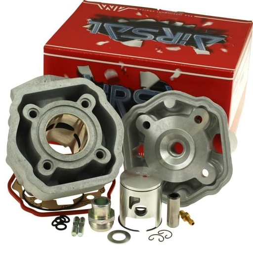 [010840399] Cilindro (kit) AIRSAL "Alu-Sport 50cc" (d.40mm), pistón Airsal, motor DERBI D50B0 (modelos a partir del 2006/Piaggio)