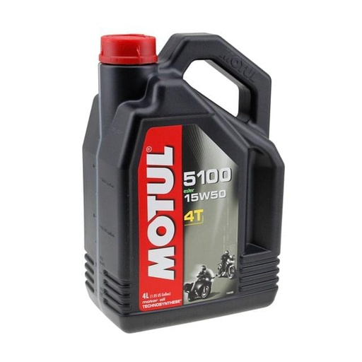 [104083] Aceite Motor 4T 15W50 4L Motul 5100
