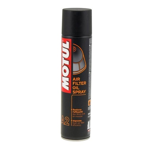 [102986] Spray mantenimiento filtro de aire Motul A2 Air-Filter-Oil-Spray, 400ml