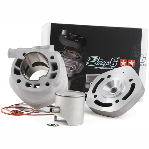 [S6-7416602] Cilindro Minarelli Horizontal LC 70cc bulón d.10mm Stage 6 Sport Pro MKII