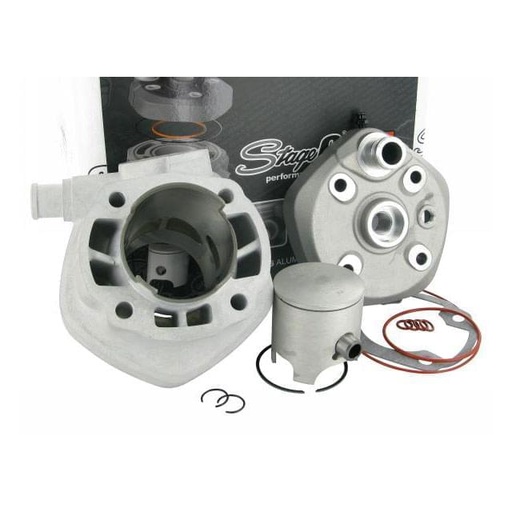 [S6-7416608] Cilindro Minarelli Horizontal LC 70cc bulón d.12mm Stage6 Racing MKII