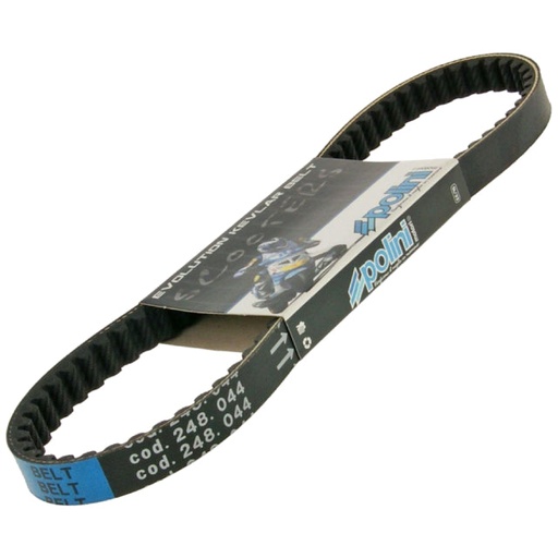 [248.044] Correa Polini Race-Kevlar, Piaggio carter corto (nuevo motor)