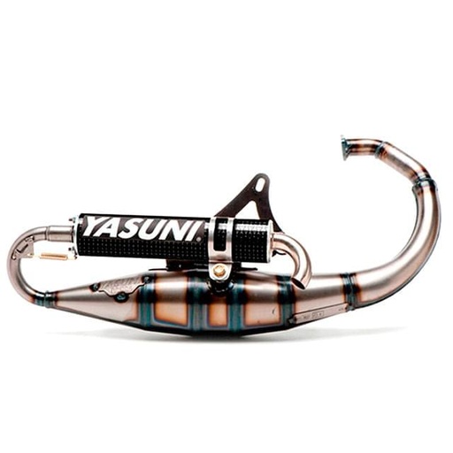 [TUB307C] Escape Minarelli vertical silenciador carbono homologado CE Yasuni Scooter R Black-Edition
