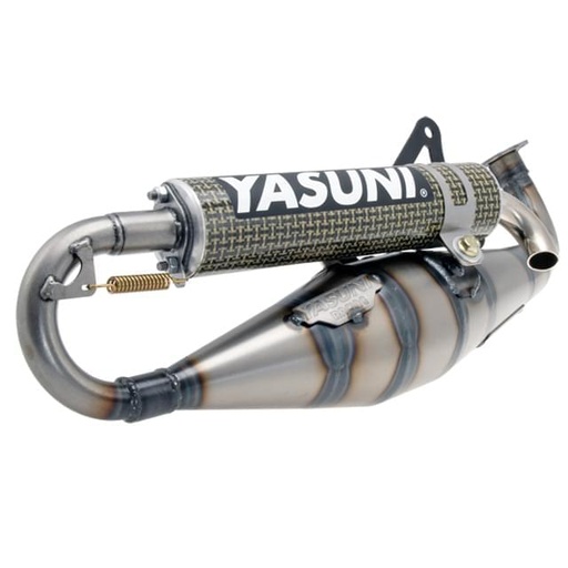 [TUB910CK] Escape Minarelli horizontal silenciador Kevlar Yasuni Carrera 21