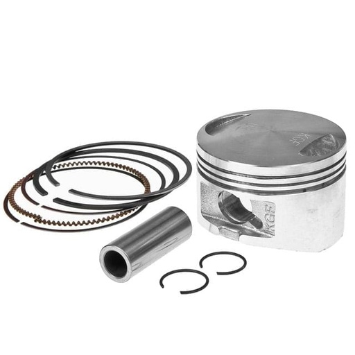 [060462524] Pistón para Cilindro (kit) Airsal "Aluminio 124,6cc", d.52.4mm, carrera 57,8mm, Honda 125cc 4T