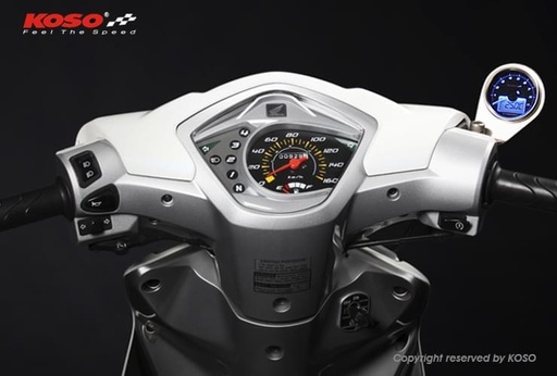 [BE480001-n] Soporte para marcadores KOSO GP Style, d.48mm, pulido