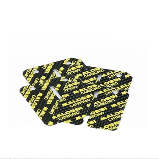 [278118.C0] Laminas de carbono, Malossi VL9, Peugeot/Honda, (para Caja M277440.CO/ 277731C0), 4 laminas de 0,30-0,35