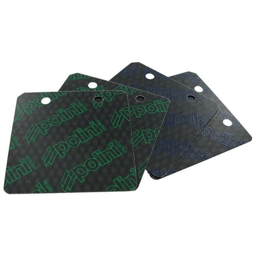 [213.0524] Láminas de carbono (Set), Polini, para Caja de laminas Piaggio 213.0040 y Minarelli P213.0046