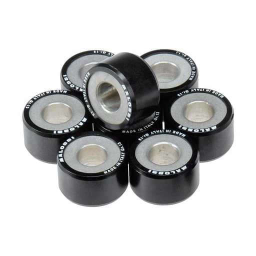 [6613655.E0] Rodillos (8 Un.) Malossi HTROLL 25X19 - 18g (Gilera GP 800)