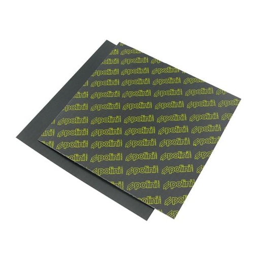 [213.0599] Lámina de Carbono (Folio), Polini, 110x110mm, de 0.25mm, amarillo