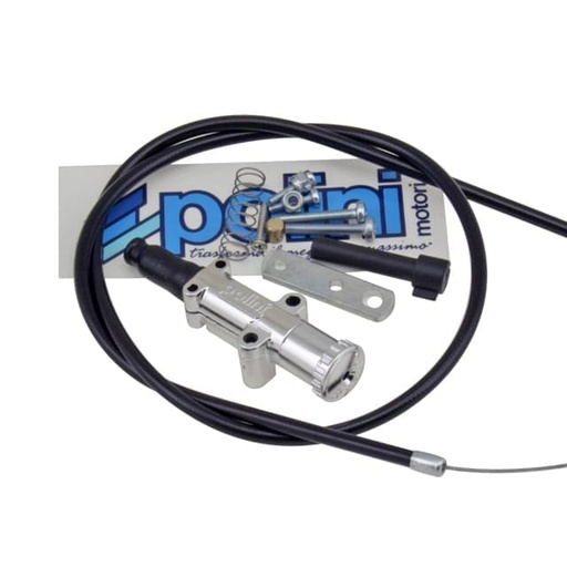 [316.0011] Choke (Kit) Polini, kit completo con cable, cromado