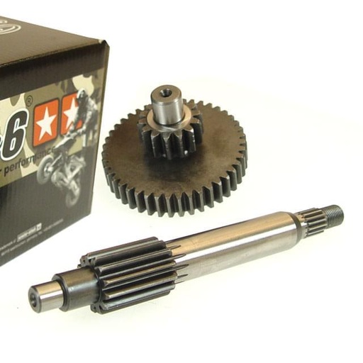 [S6-2016602P] Transmisión primaria Stage6 Minarelli CW y MY y MA 13/43 para eje de 14