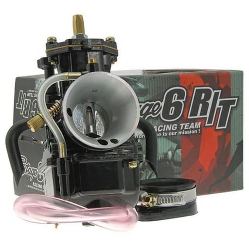 [S6-31RT-PWK26] Carburador Stage6 R/T MK II d=26 Chiclé alta: 125 baja: 38 PJ: 30 conexión: 50mm