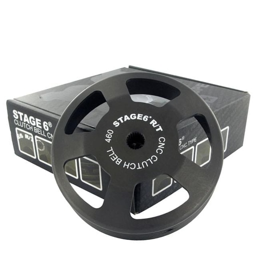 [S6-5514017] Campana de embrague Stage6 R/T CNC -Type 460, Piaggio, d=107mm