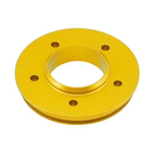 [VCR-RD303DISC/GO] Style disc para silenciador VOCA EVO, aluminio CNC, color Oro