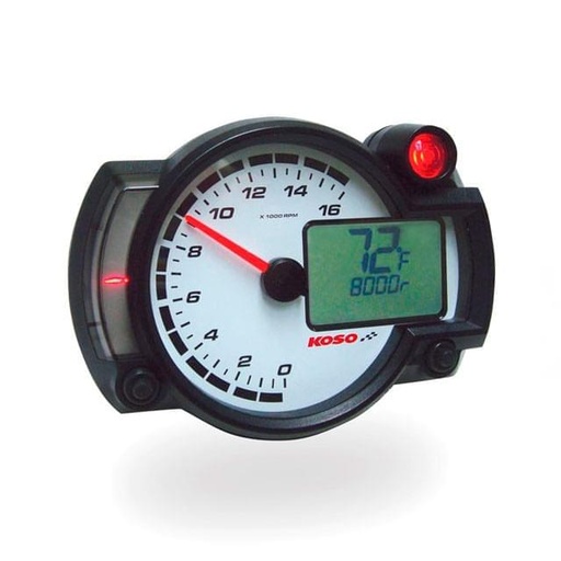 [BA015010] KOSO RX2NR+, 0-16.000 rpm,  RPM / TEMP con aviso