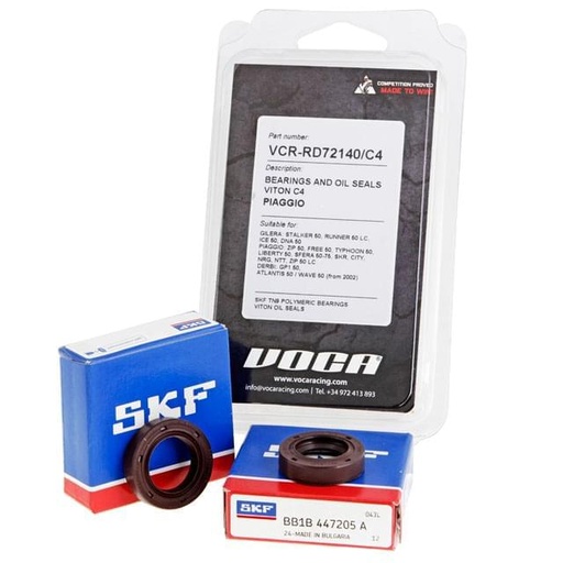 [VCR-RD72140/C4] Cojinetes y retenes  VOCA C4 Viton, Piaggio