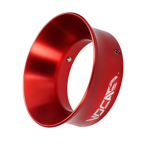 [VCR-RD13.CNC/RE] Embudo carburador VOCA Evo CNC, carburadores PWK, d.48mm, rojo