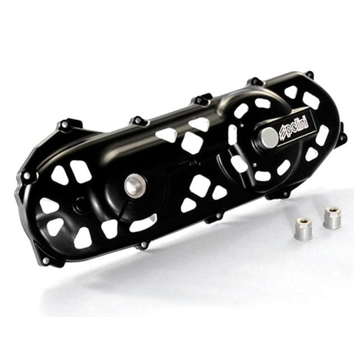 [170.0306] Tapa del carter Minarelli horizontal Polini Evolution recortada Negra