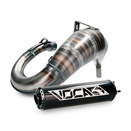 [VCR-RD36189/BKBK] Escape Beta RRT RR RK6 Cross Rookie 50/70cc VOCA silenciador negro 