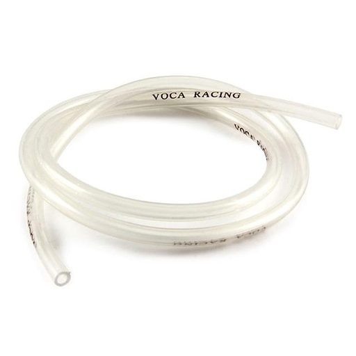 [VCR-RD13.FUEL/TR] Tubo de gasolina VOCA HQ Fuel-Pipe 1m silicona, transparente