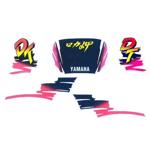 [YAM009] Kit pegatinas Yamaha DT 50 LC Azul