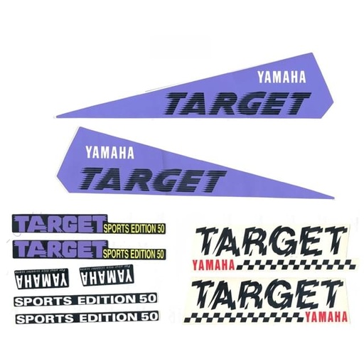 [YAM059] Kit pegatinas Yamaha Target