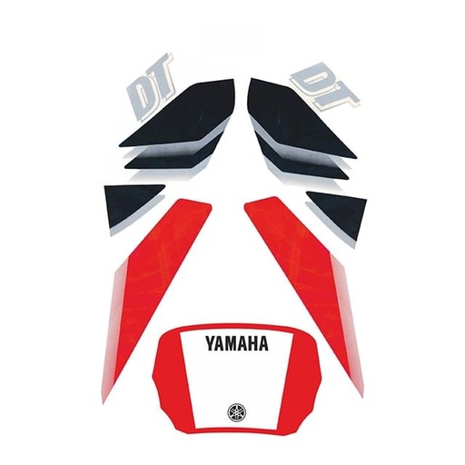 [YAM014] Kit pegatinas Yamaha DT 50 2003 Rojo