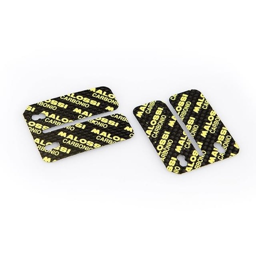 [278873.C0] Laminas (2) de carbono Malossi, 0,30mm (45°), 2 unidades  VL11