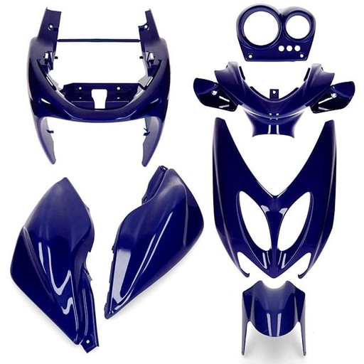 [AP55BP10.900.SS.BL] Kit de carenados Yamaha Aerox / MBK Nitro 7 piezas azul AllPro