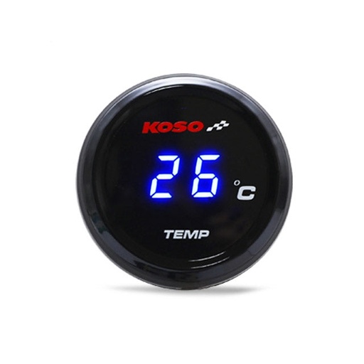 [BA067B10] Marcador de temperatura i-GEAR Koso, iluminado azul