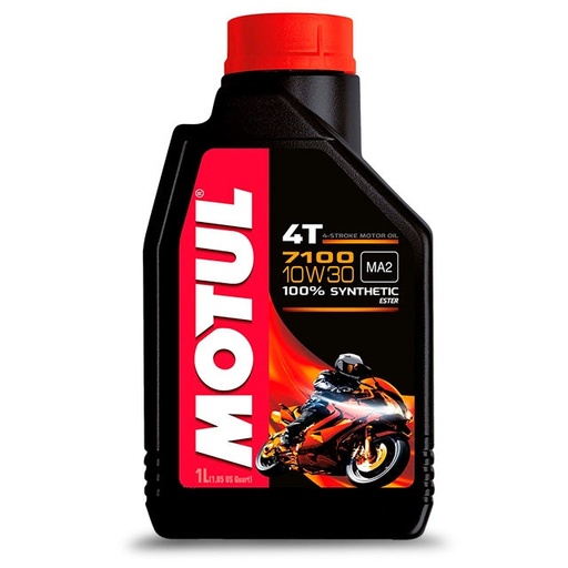 [104089] Aceite motor 4T 10W30 1L Motul 7100