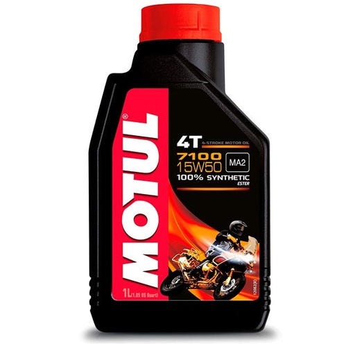 [104298] Aceite motor 4T 15W50 1L Motul 7100