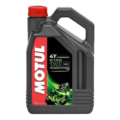 [104063] Aceite motor 4T 10W30 4L Motul 5100