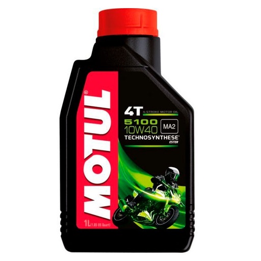 [104066] Aceite motor 4T 10W40 1L Motul 5100