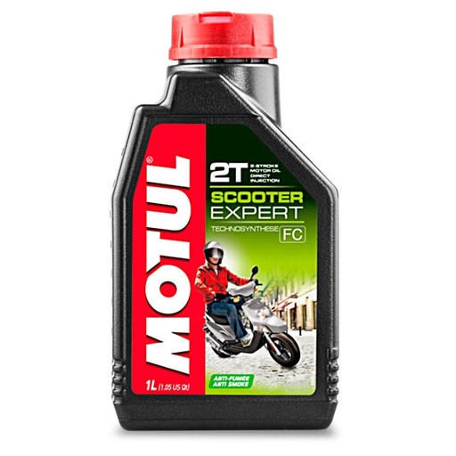 [105880] Aceite mezcla 2T 1L Motul Scooter Expert