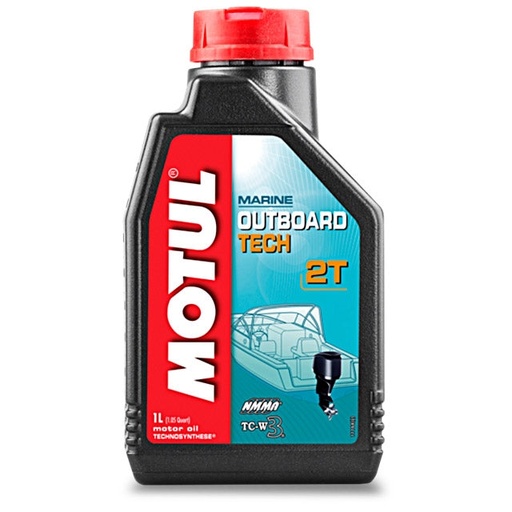 [102789] Aceite mezcla 2T 1L Motul Outboard Tech