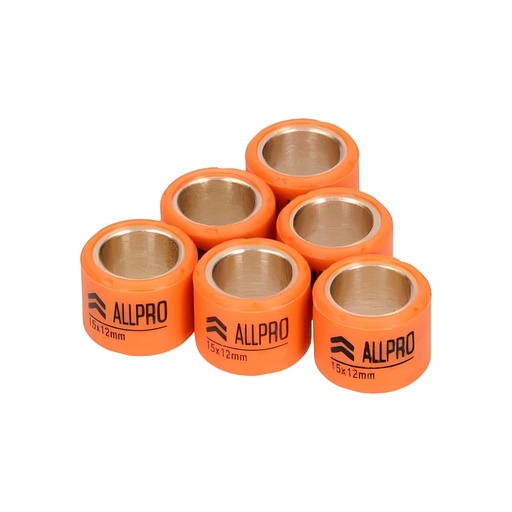 [AP25RO1512070] Rodillos 15x12 7,0gr (6 U) AllPro